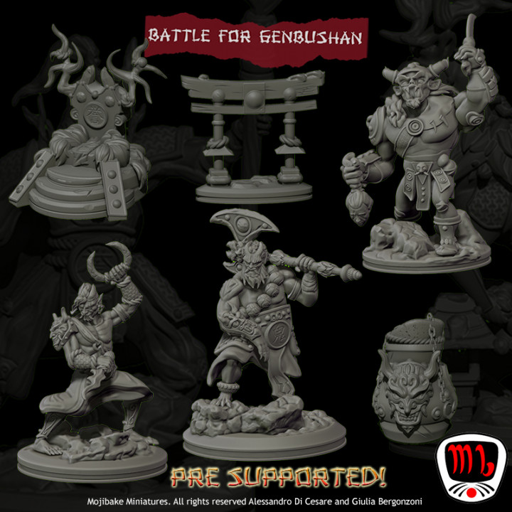 Battle for Genbushan Complete Set UPDATED's Cover