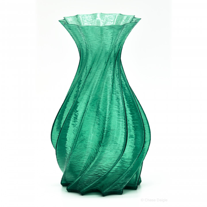 Twisted Spiral Vase image