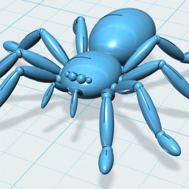 3D Printable spider by GND3dP