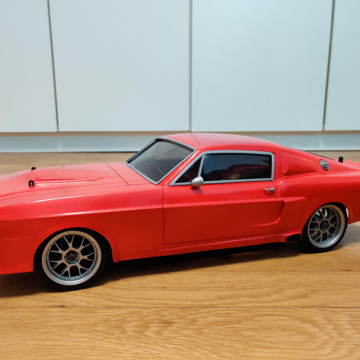 MyRCCar 1/10 GT500 1967 American Muscle On-Road RC car body image