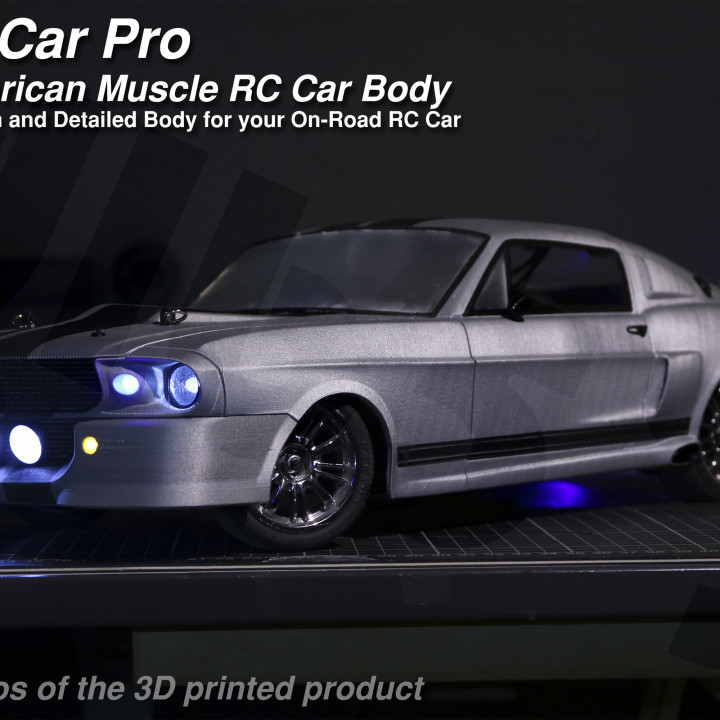 MyRCCar 1/10 GT500 1967 American Muscle On-Road RC car body image