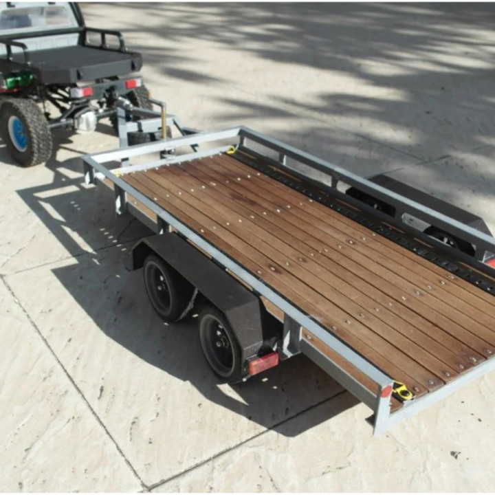 Scale 1/10th RC Car Trailer image