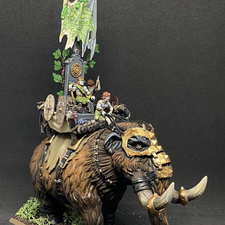 【α版】ウォーマンモス　war mammoth War Mammoth (Limited Edition Alpha) | Magic: The Gathering