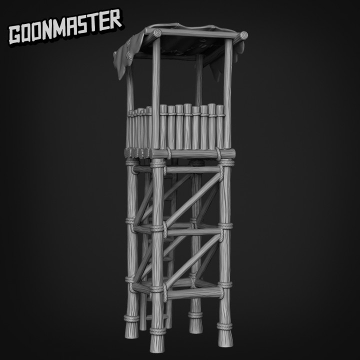 Wooden Watch Tower image