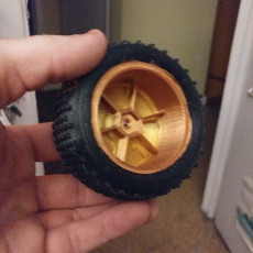 Picture of print of MyRCCar Buggy Wheels, 1/10 RC Car Rims and Tires for your 3D Printed Buggy