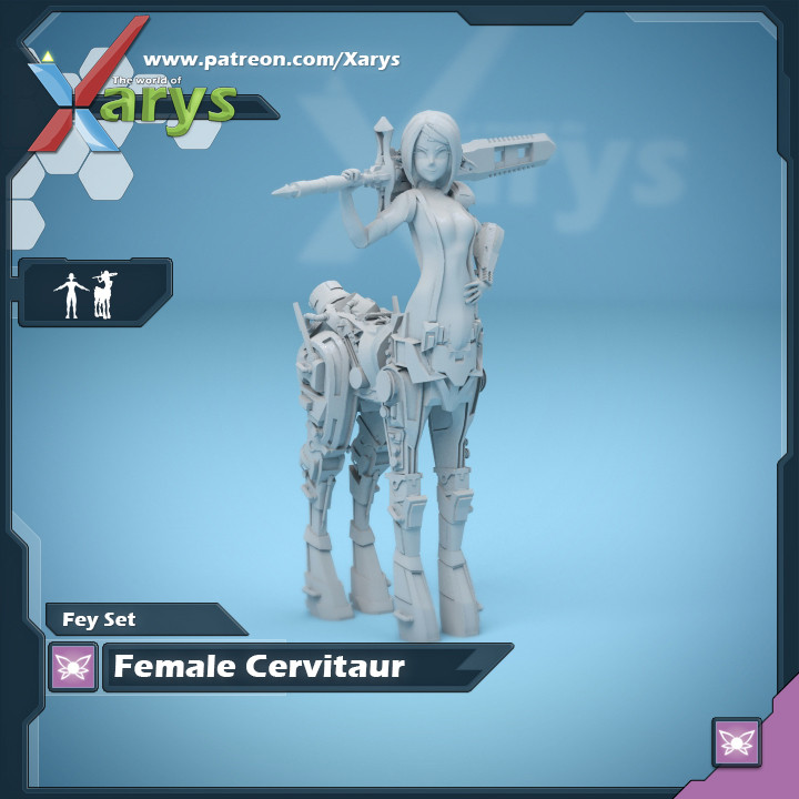 Female Cervitaur image
