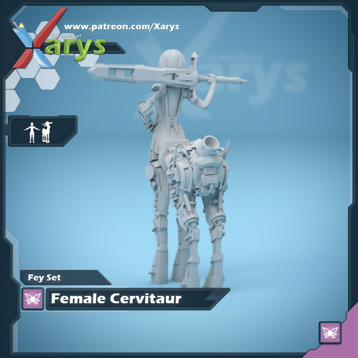 Female Cervitaur image