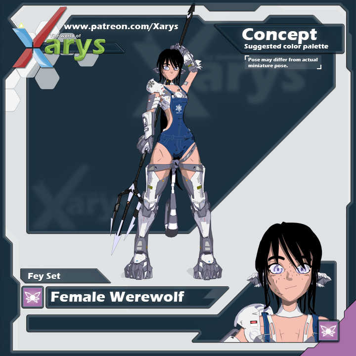 Female Werewolf image