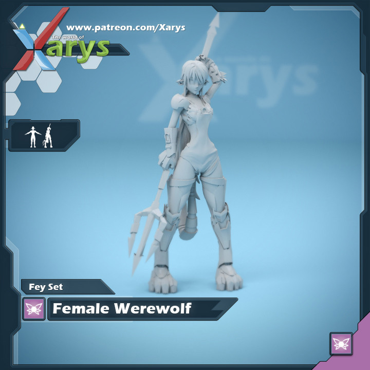 Female Werewolf image