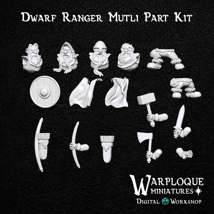 Dwarf Ranger Multi Part Kit image