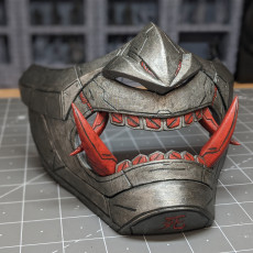 Picture of print of Oni Cyber Punk Mask