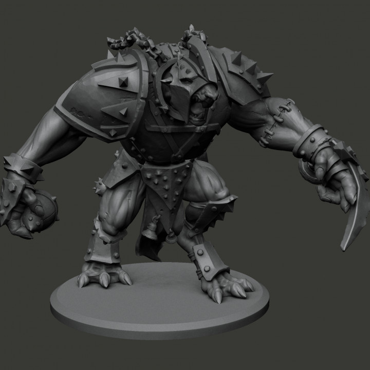 3D Printable Rat Ogre by Robert Kurek