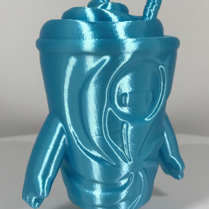 3D Printable Fall Guys Slushie by Troy Slatton