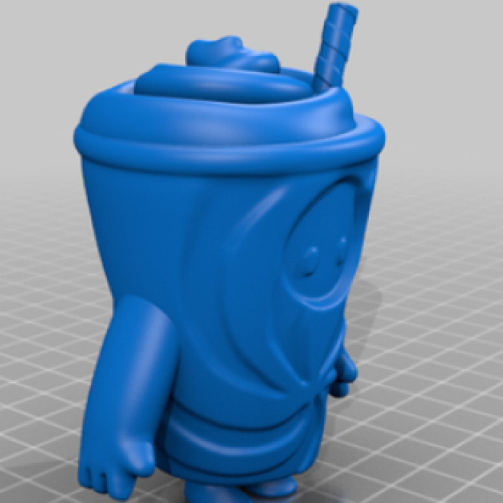 3D Printable Fall Guys Slushie by Troy Slatton