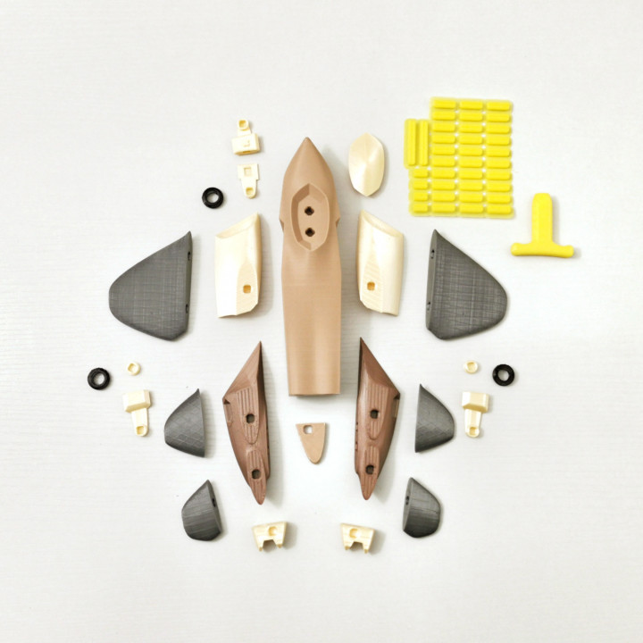 Fighter Jet Toy Puzzle - US type image