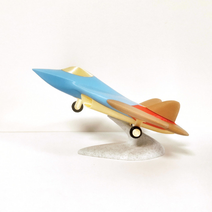 Fighter Jet Toy Puzzle - RU type image