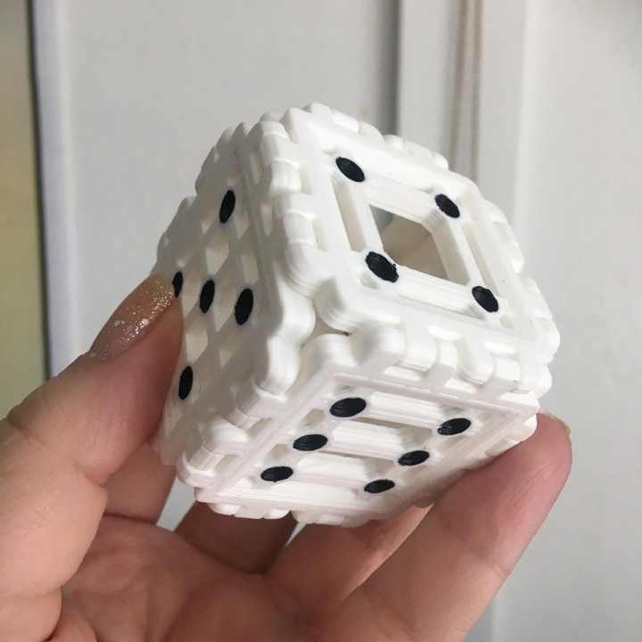 Polypanel; 6 sided Dice image