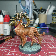 Picture of print of Stag, Majestic pose (3 antler variations)