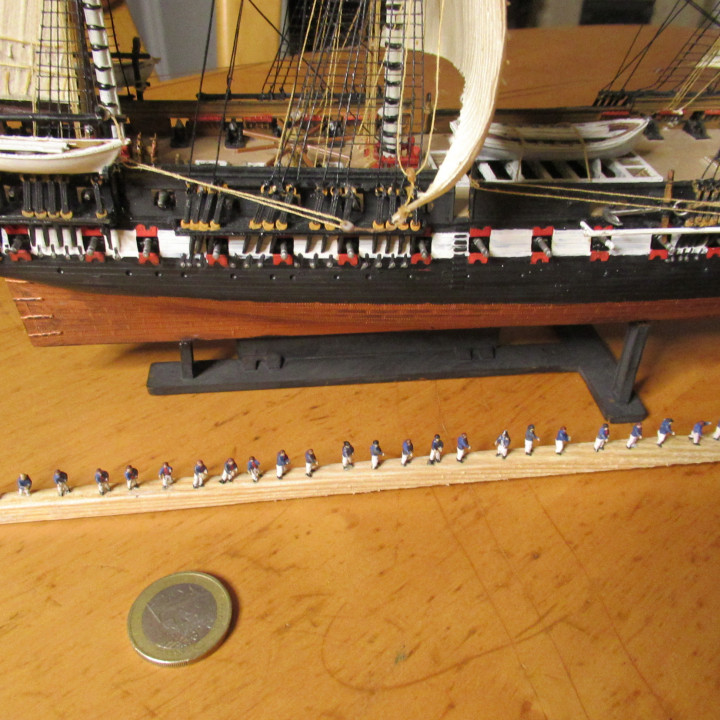 Sailors and Officers to Crew Model Ships 1750-1820 image