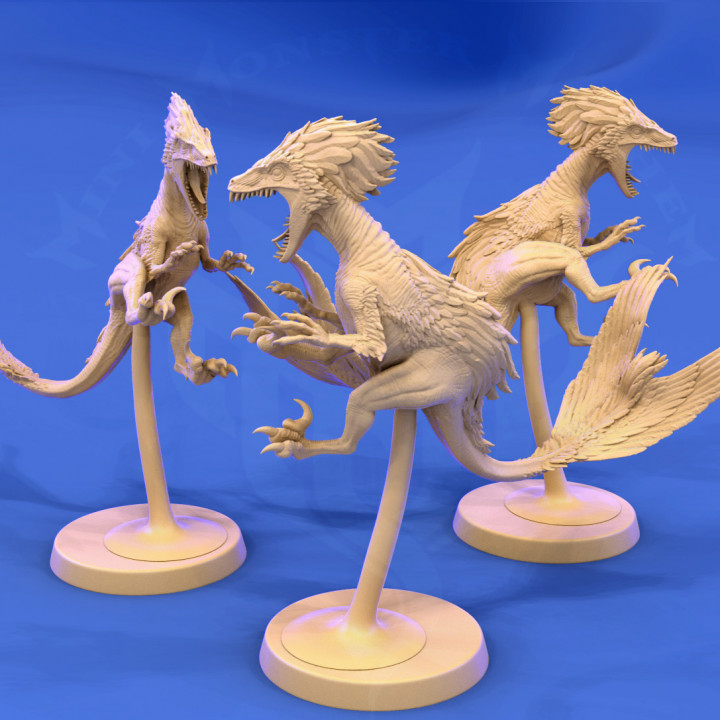 Feathered Raptor (Jump attack pose) image
