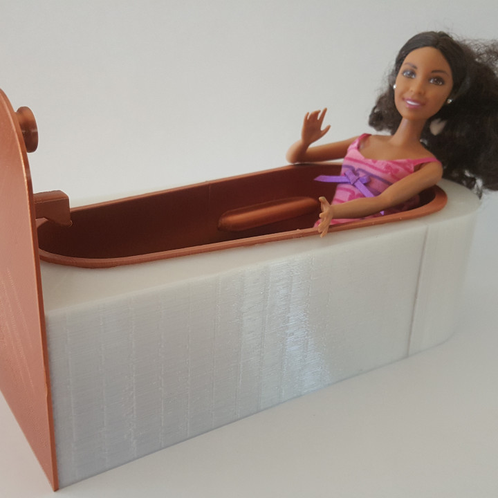 Quinns Barbie Bathtub image