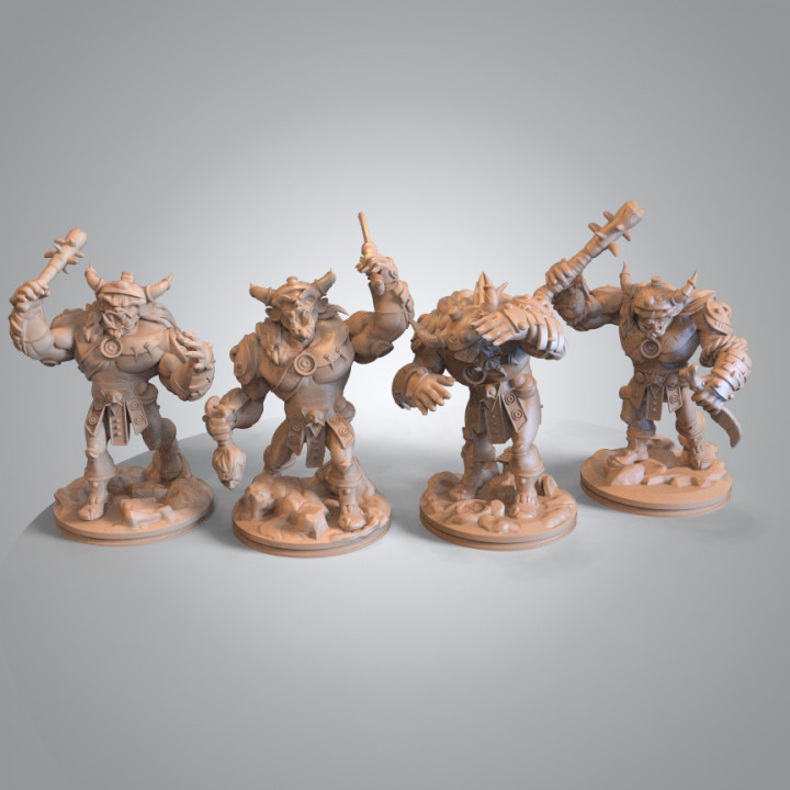 3D Printable Shini - The demon horde(Pre-supported) by Mojibake ...