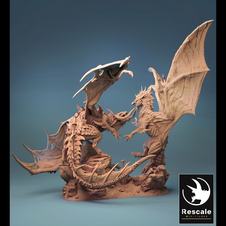 Dark Dragon VS Grey Dragon image