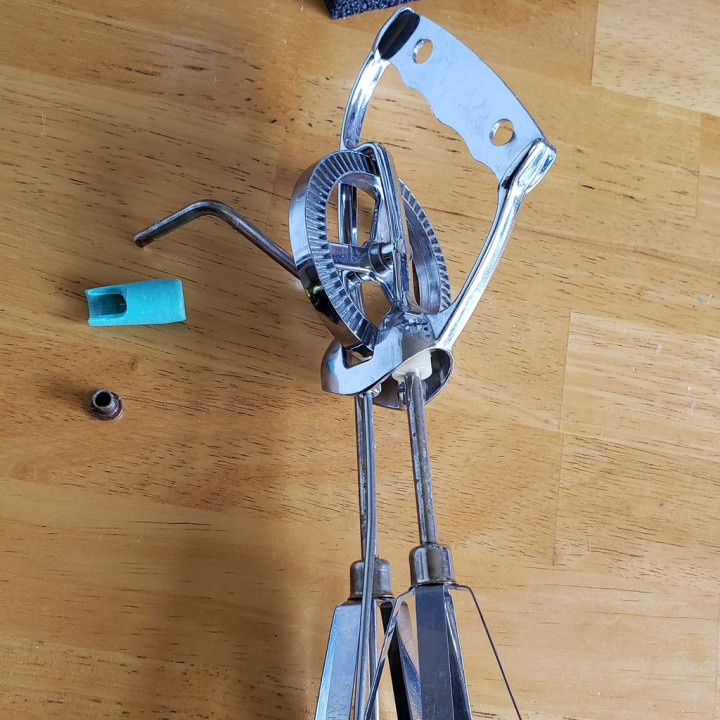 Old Timey Hand Mixer Parts - Functional image
