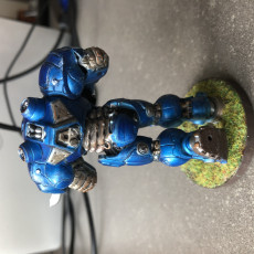 Picture of print of Starcraft Marines