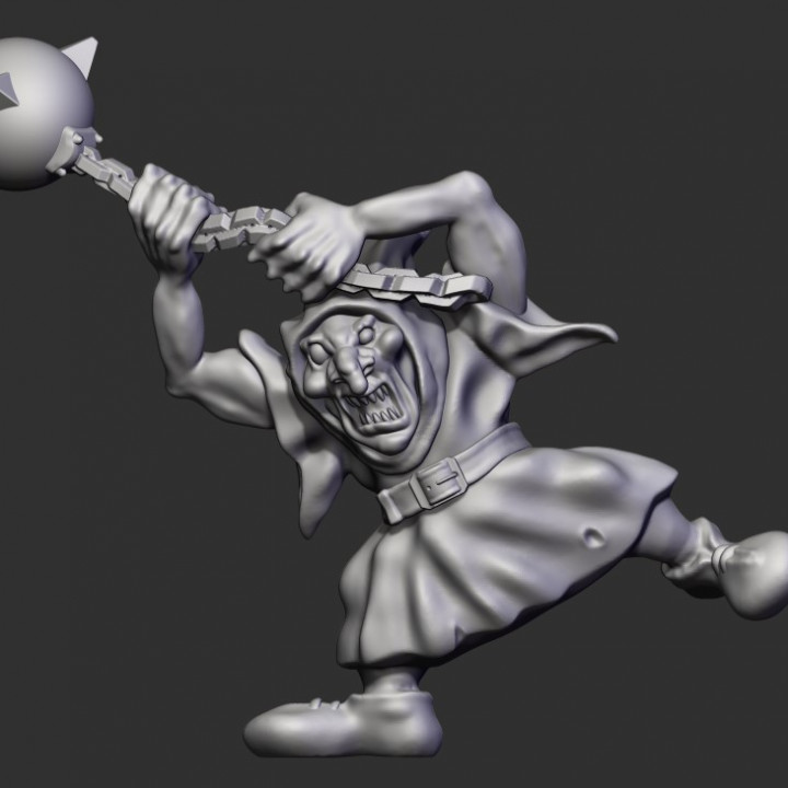 Goblin with ball and chain image