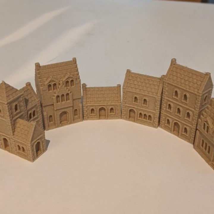 Wee Burgh Medieval Town or City (stone set01&02) image