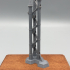 Miniature Lookout Tower Trio print image