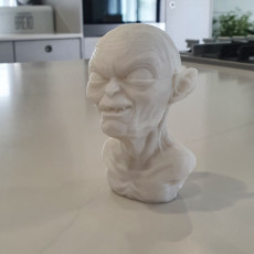 Picture of print of GOLUM BUST Support Free