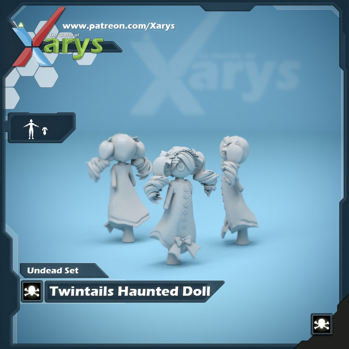 Twintails Haunted Doll image