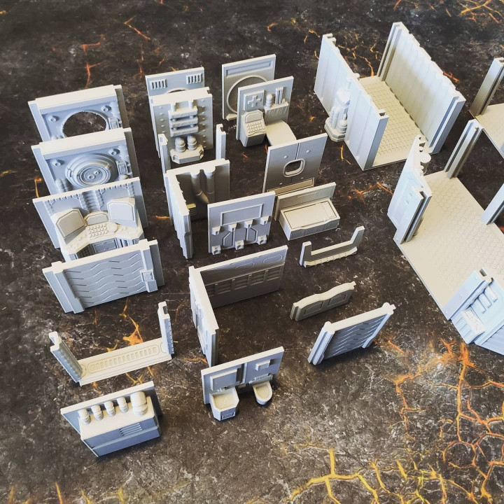 Ordus Station - Modular Scifi Interiors (Core Set) image