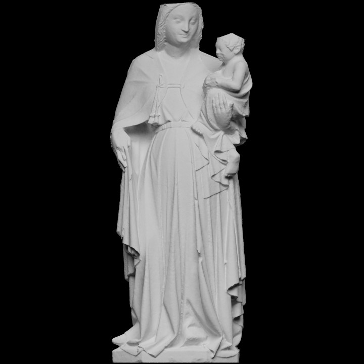 Standing Virgin with Child image
