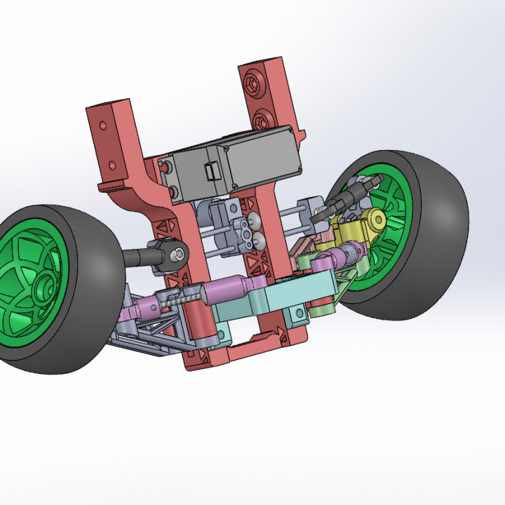 The front axle of the Buggy car image