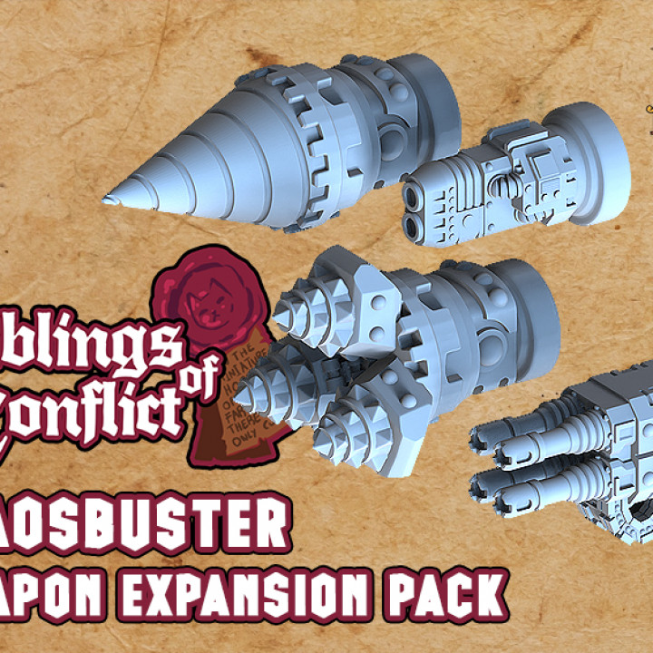 Chaosbuster weapon expansion pack image