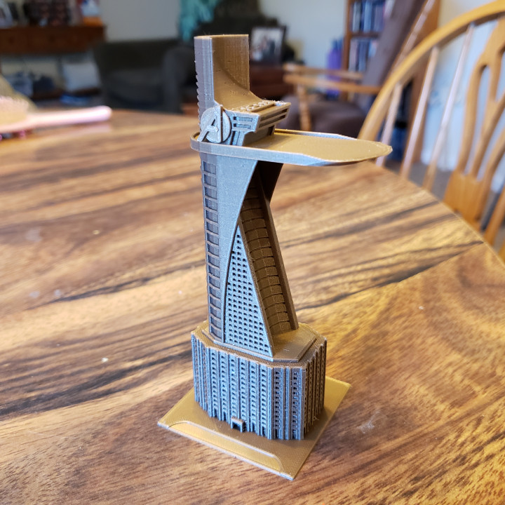 Avengers Tower for Small Scale Wargames image