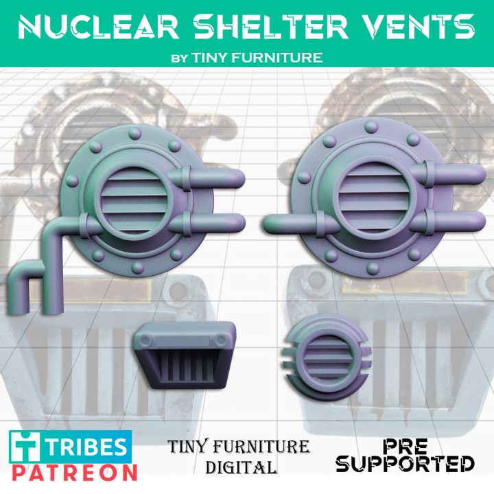 Nuclear Shelter Vents image
