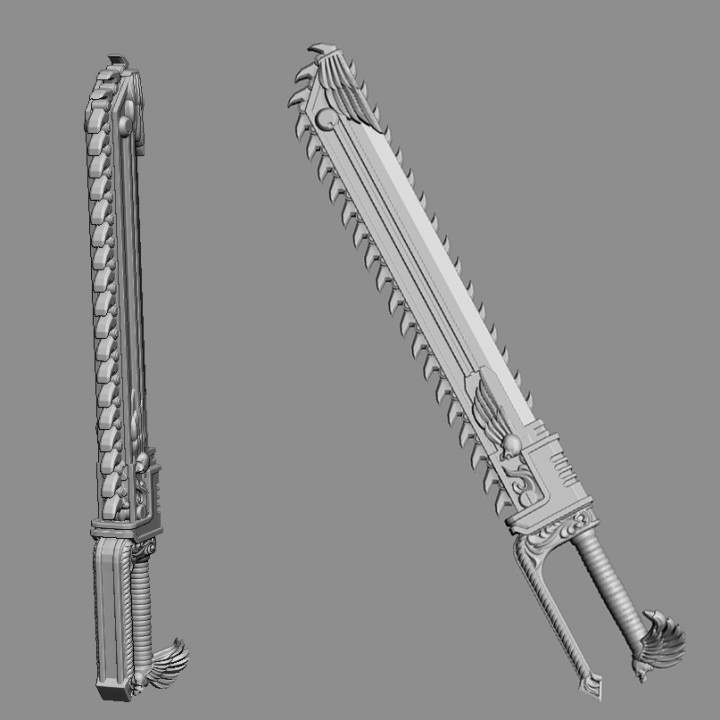 Chainsaw Sword image