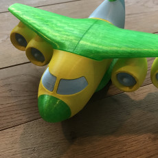 Picture of print of Transport Aircraft Toy Puzzle