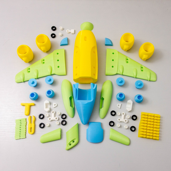 Transport Aircraft Toy Puzzle image
