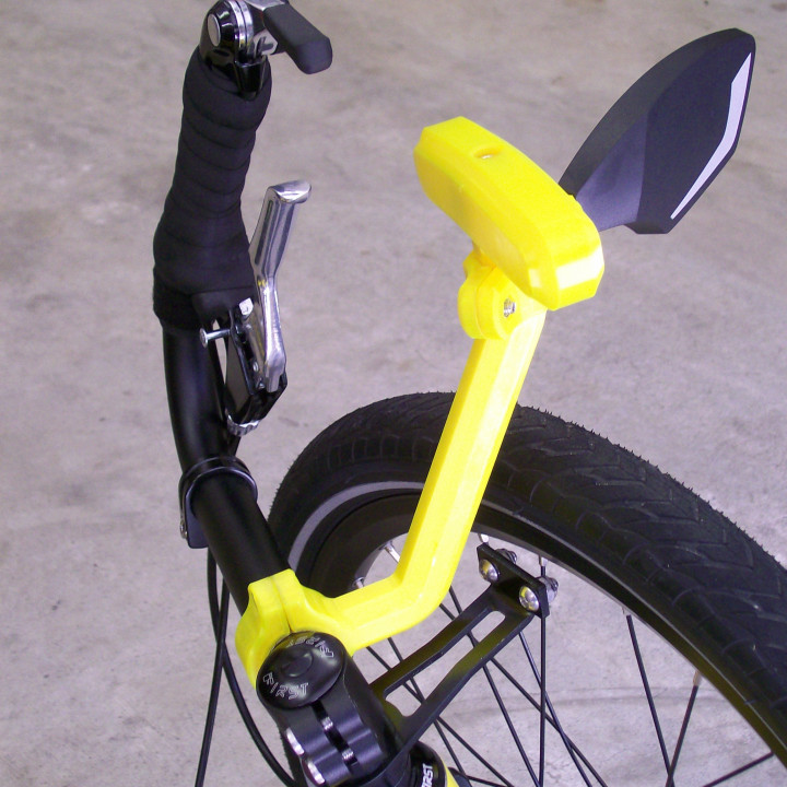 3D Printable Trike Assist Handle MK4 by Dan Ouellet