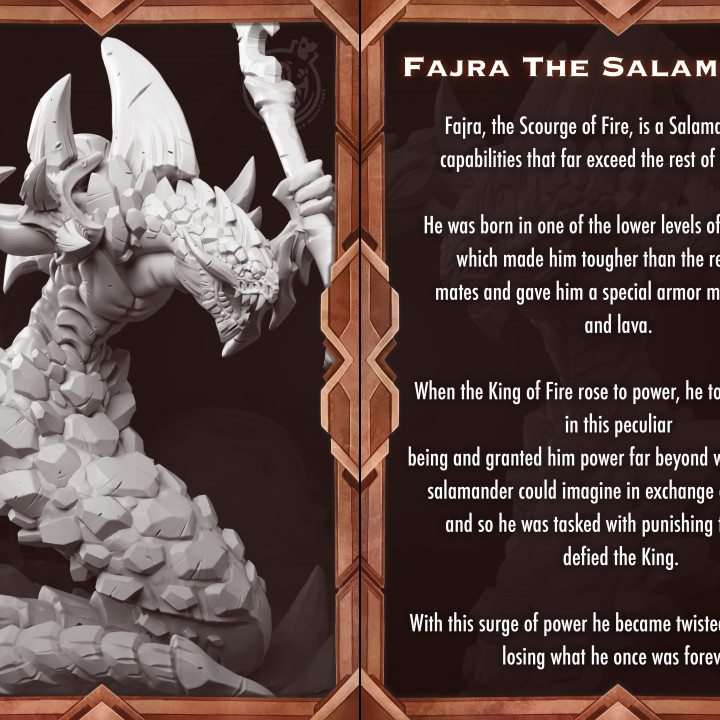 Fajra The Salamander (Pre-Supported) image