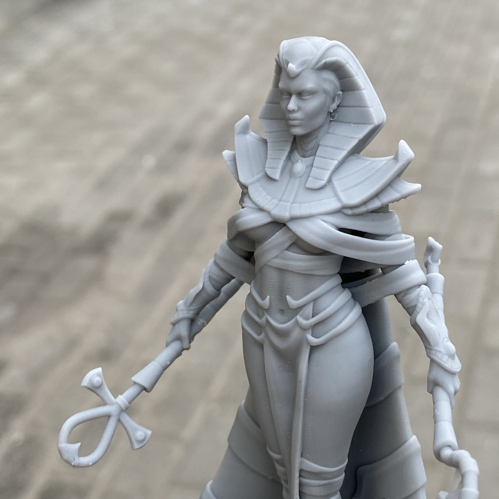 3D Printable Anck-Su-Namun by Creature Armory, image size:1000x1000