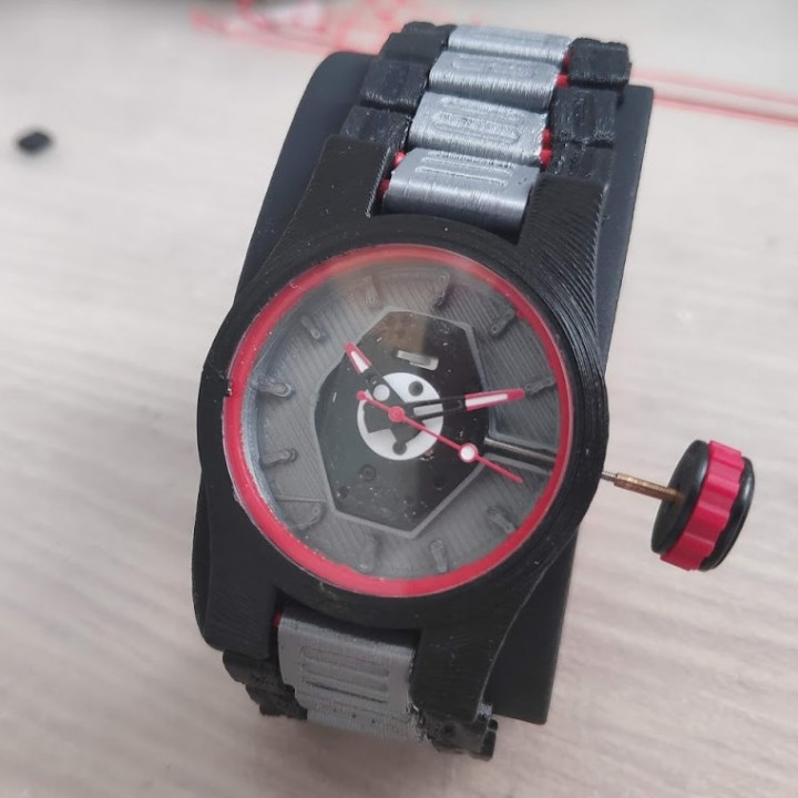 3D Printable Watch by D. Serna