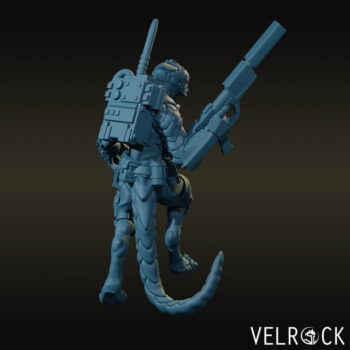 Reptilian Soldier Technician V2 image