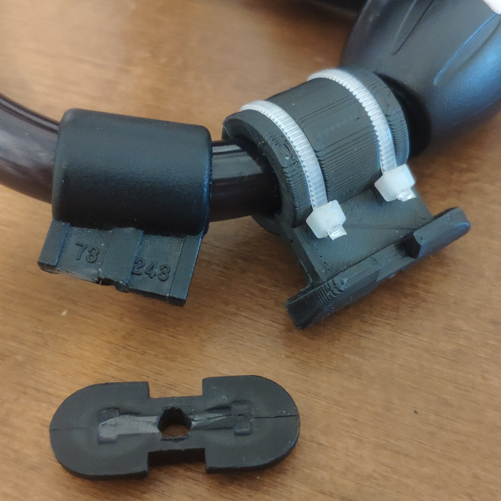 3D Printable Bike Lock Quickrelease holder Tonyon by Jc Miñarro