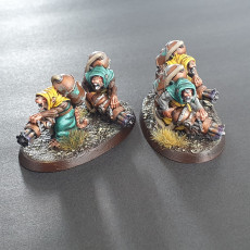 Picture of print of Ratfolk Chaingun (comes with pre supports)